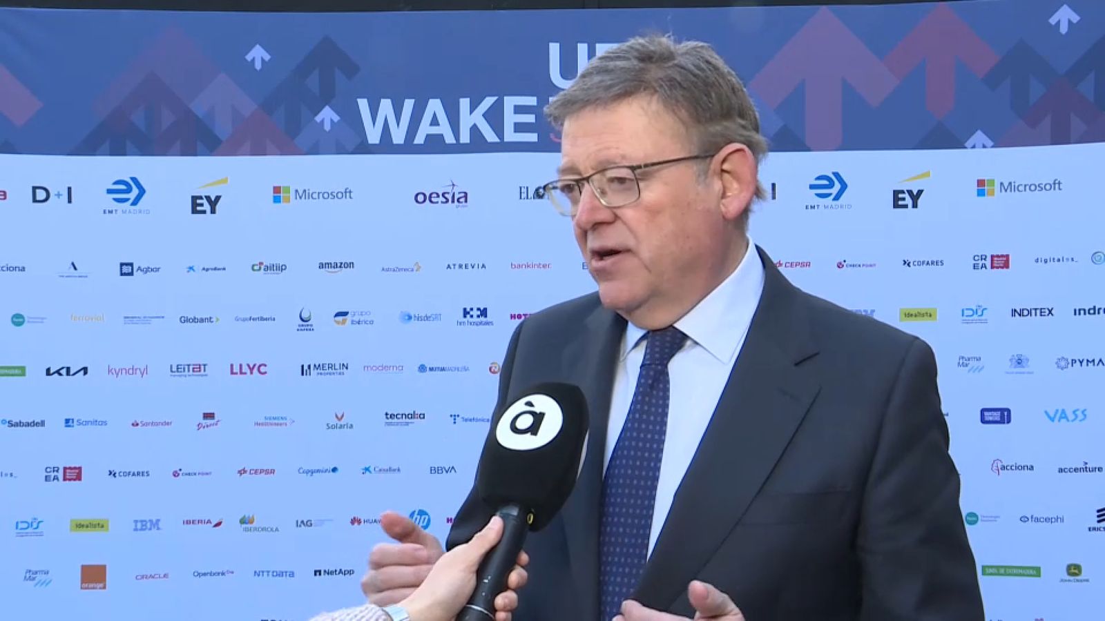 El president de la Generalitat, Ximo Puig, aquest dimecres a Madrid