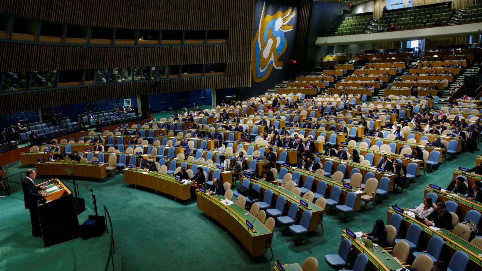 En l’Assemblea General de les Nacions Unides, Lavrov ha culpat el govern de Trump de posar en risc l’estabilitat internacional