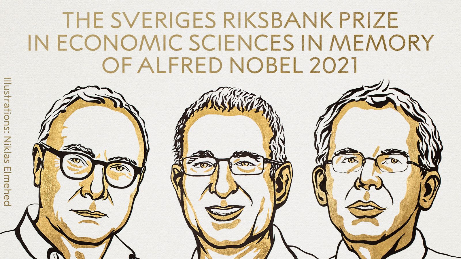 Card, Angrist e Imbens, premi Nobel d'economia 2021