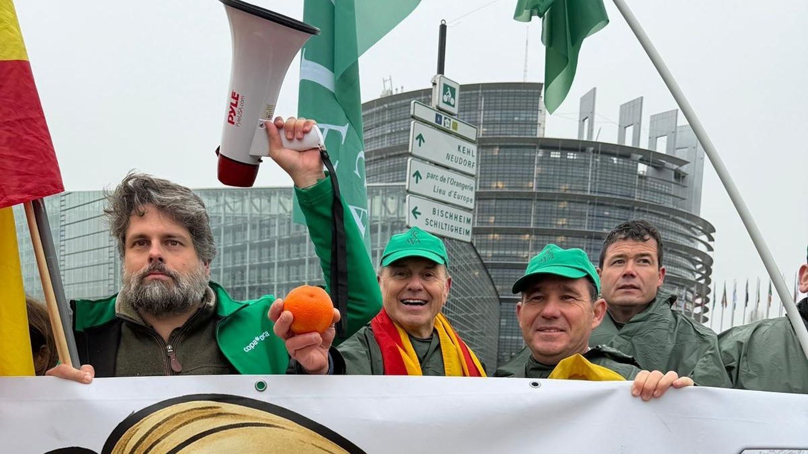 Protesta dels llauradors a Brussel·les