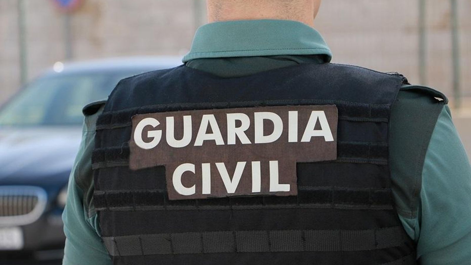 Foto d'arxiu d'un agent de la Guàrdia Civil