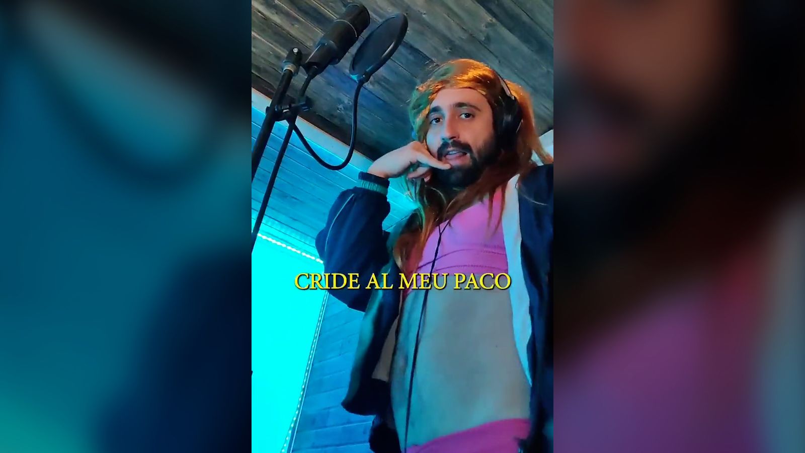 Un moment de la interpretació de Diego Varea