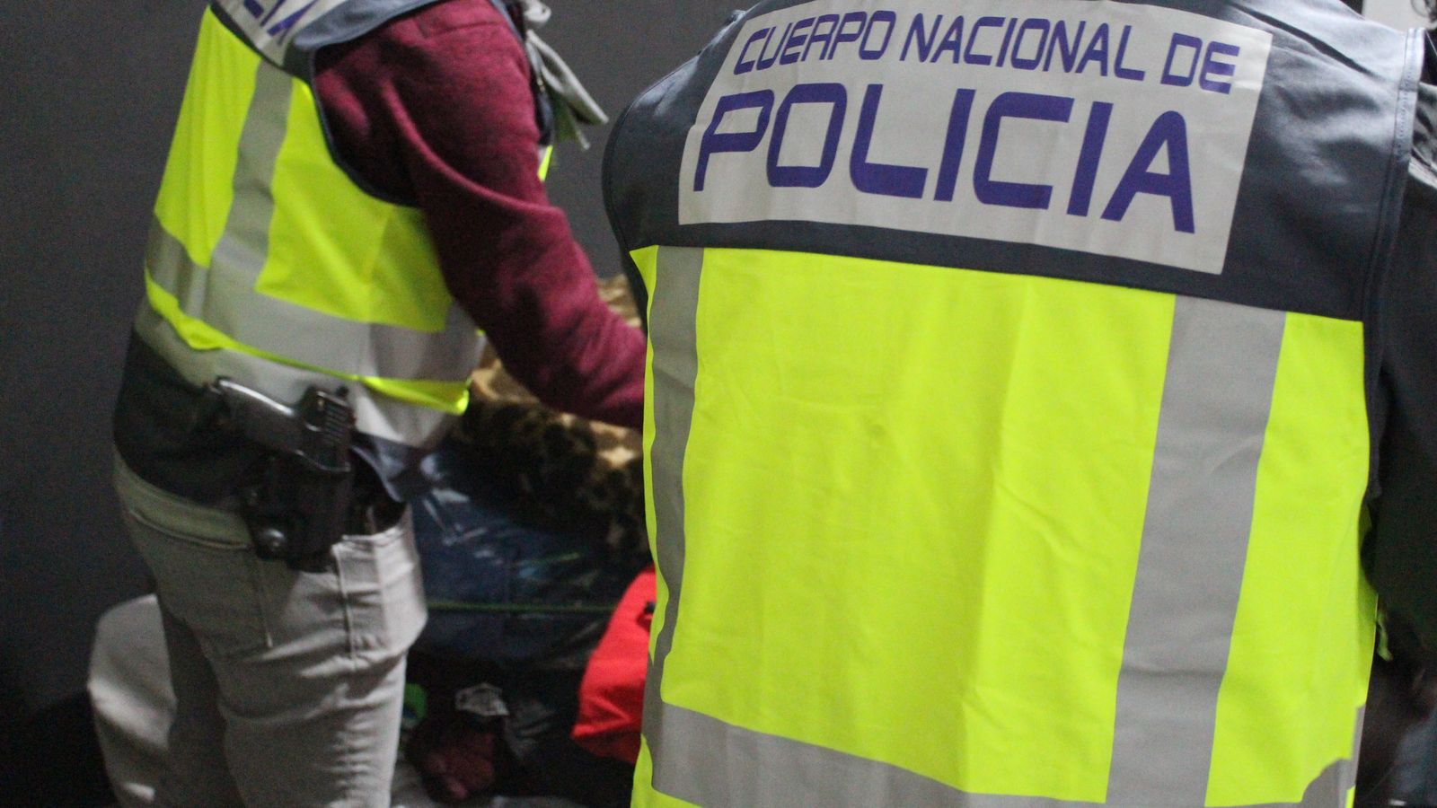 Agents de la Policia Nacional, en arxiu