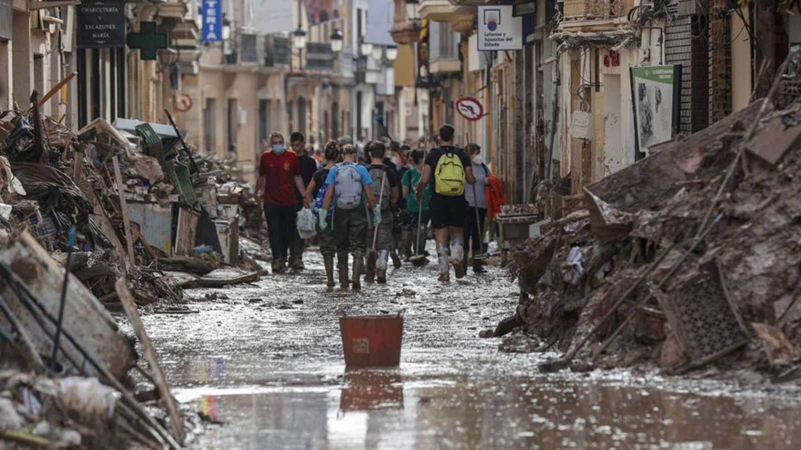 Imatge d'arxiu sobre la dana