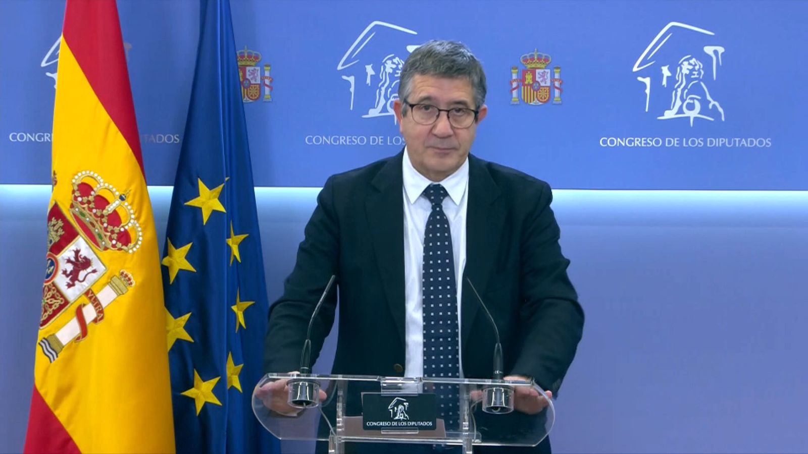 El portaveu del PSOE al Cogrés, Patxi López