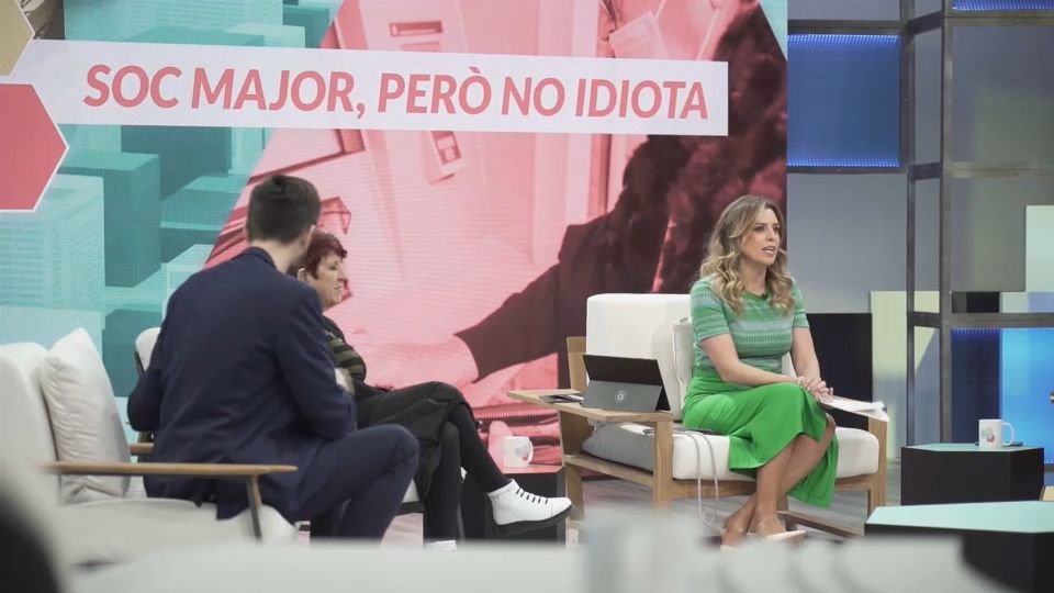 Un moment al plató Un moment al plató