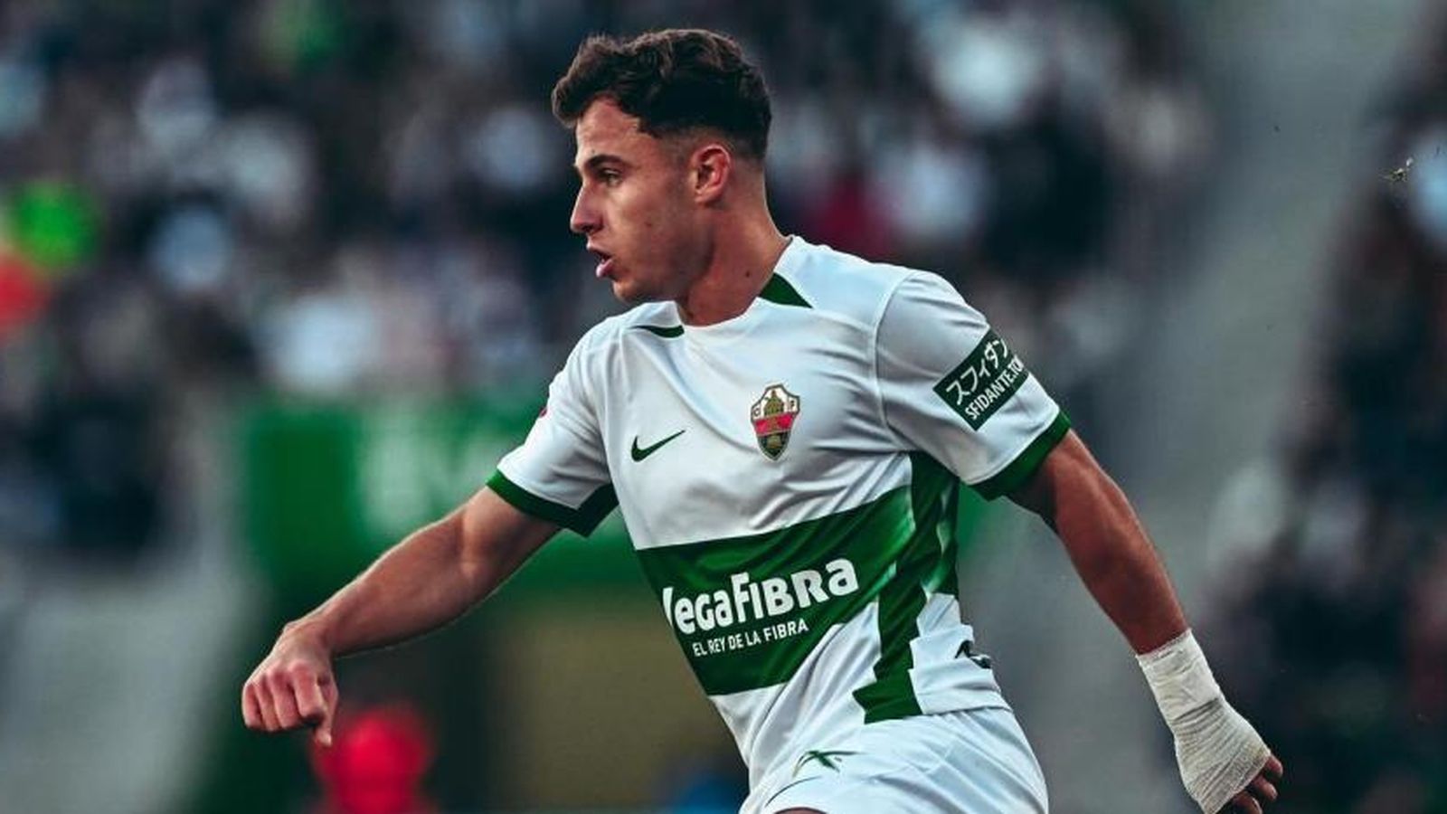 Germán Valera va disputar 16 partits amb l'Elx, en els quals va marcar tres gols i va repartir tres assistències