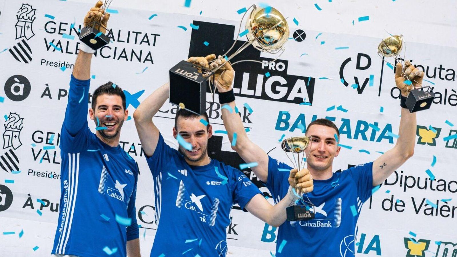 Ivan, Lorja i Ricardet guanyen la Lliga de raspall