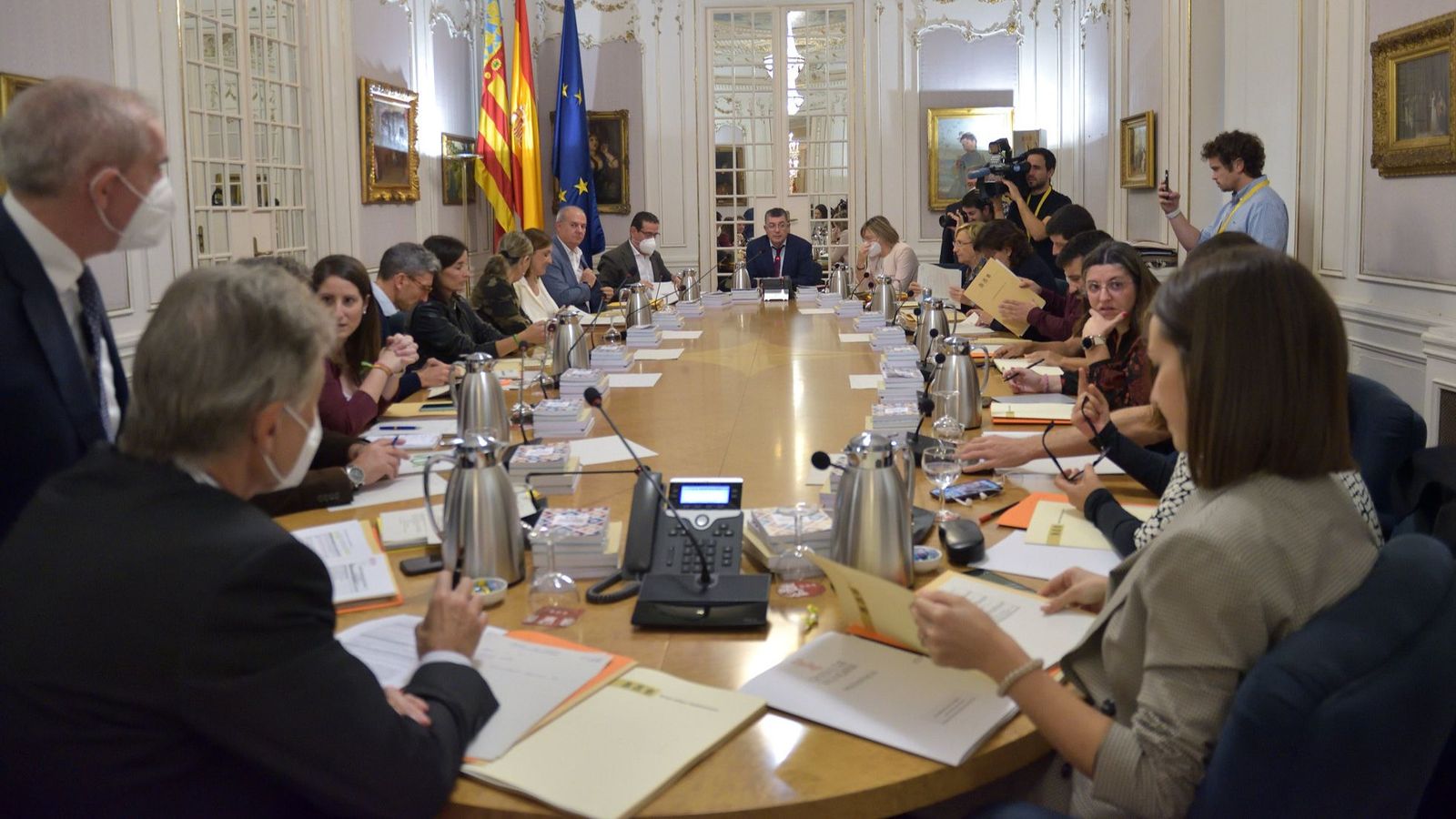 La junta de síndics de les Corts d'aquest dimecres