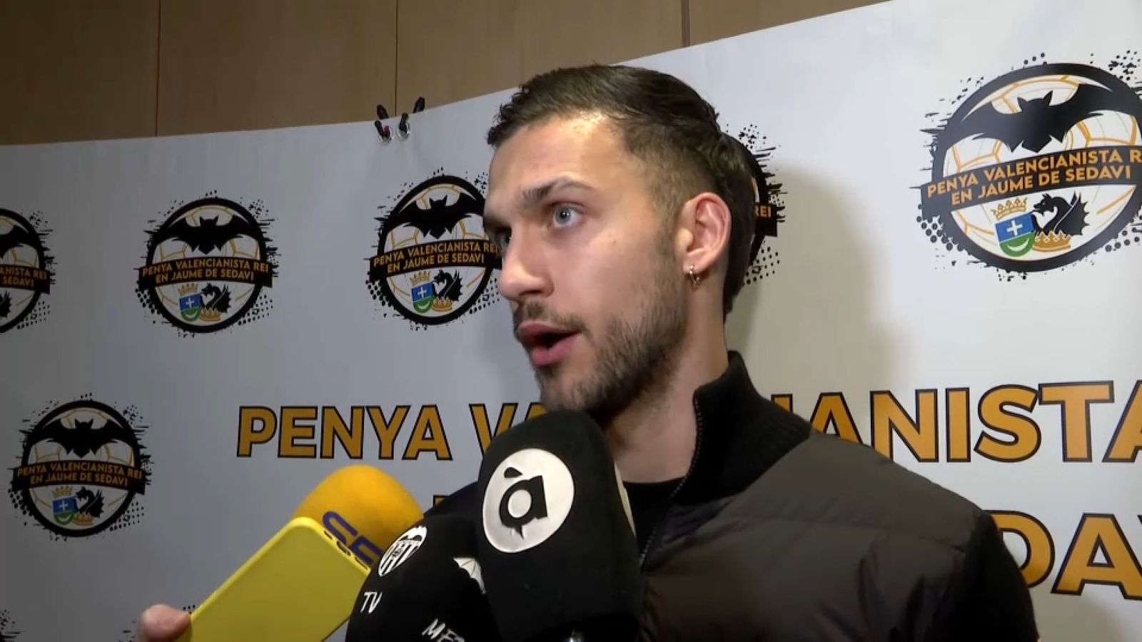 El jugador del València CF, José Manuel Copete