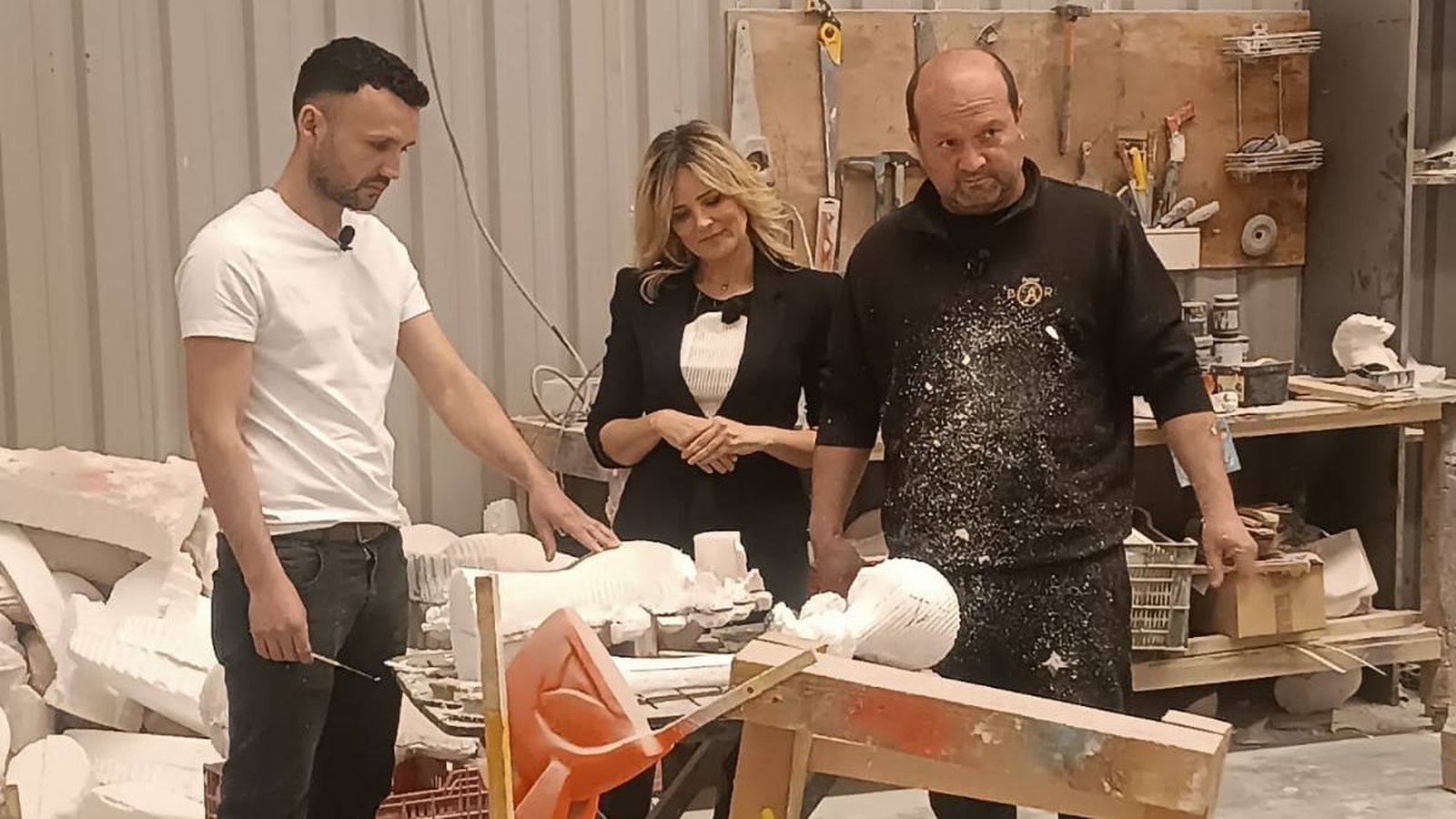 Alcides és artista falles a Alzira