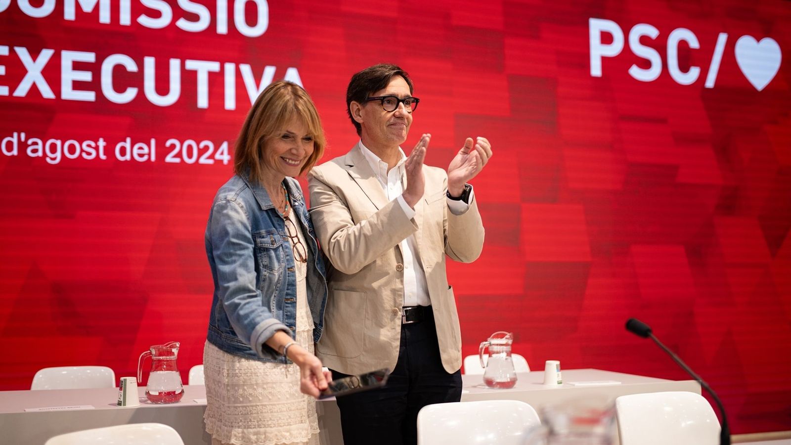 L'executiva del PSC es reuneix després de l'acord d'investidura amb ERC i els Comuns