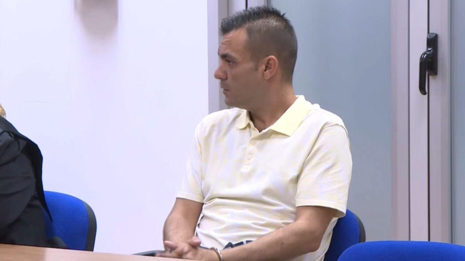 L'acusat, durant el juí