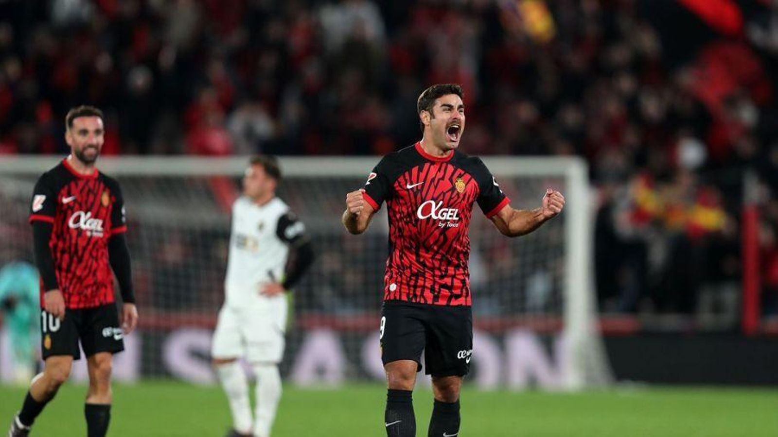 Abdón celebra el gol