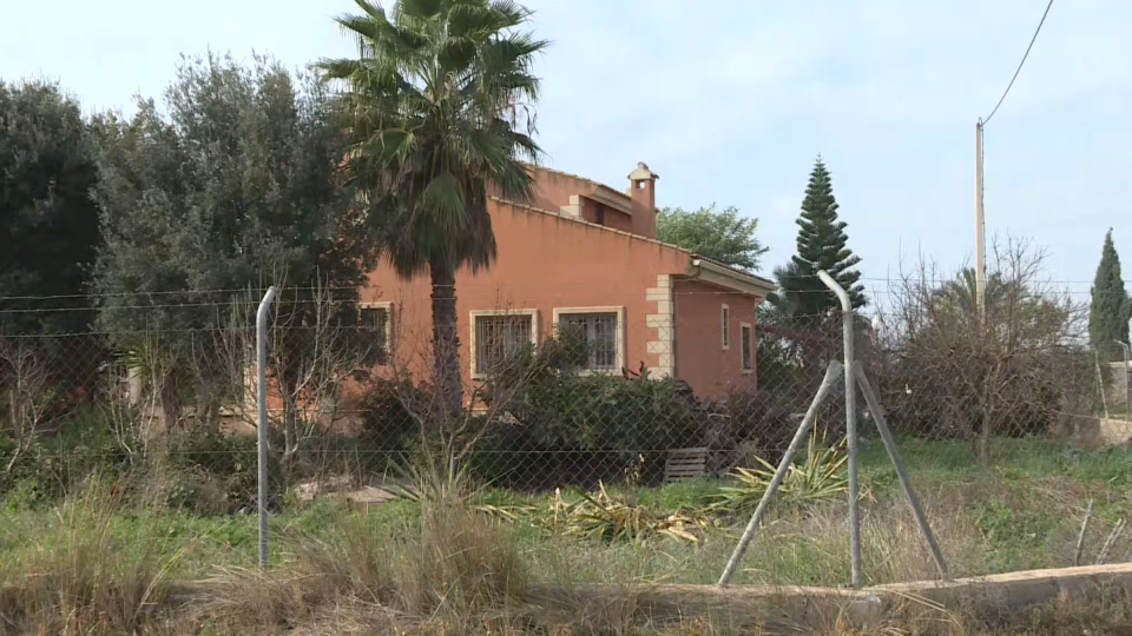 Xalet a on van ocórrer els fets