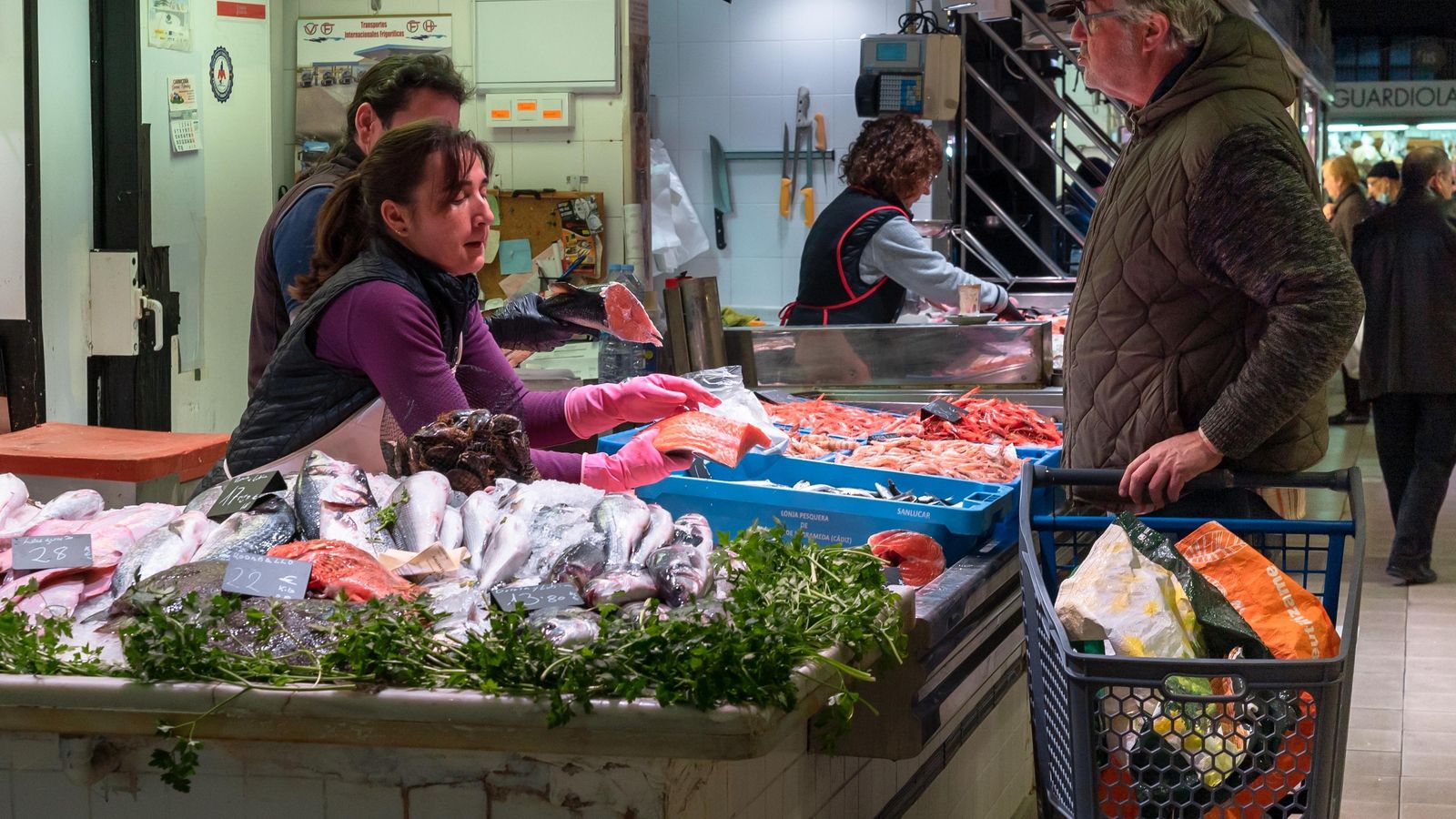 Un mercat d'Alacant