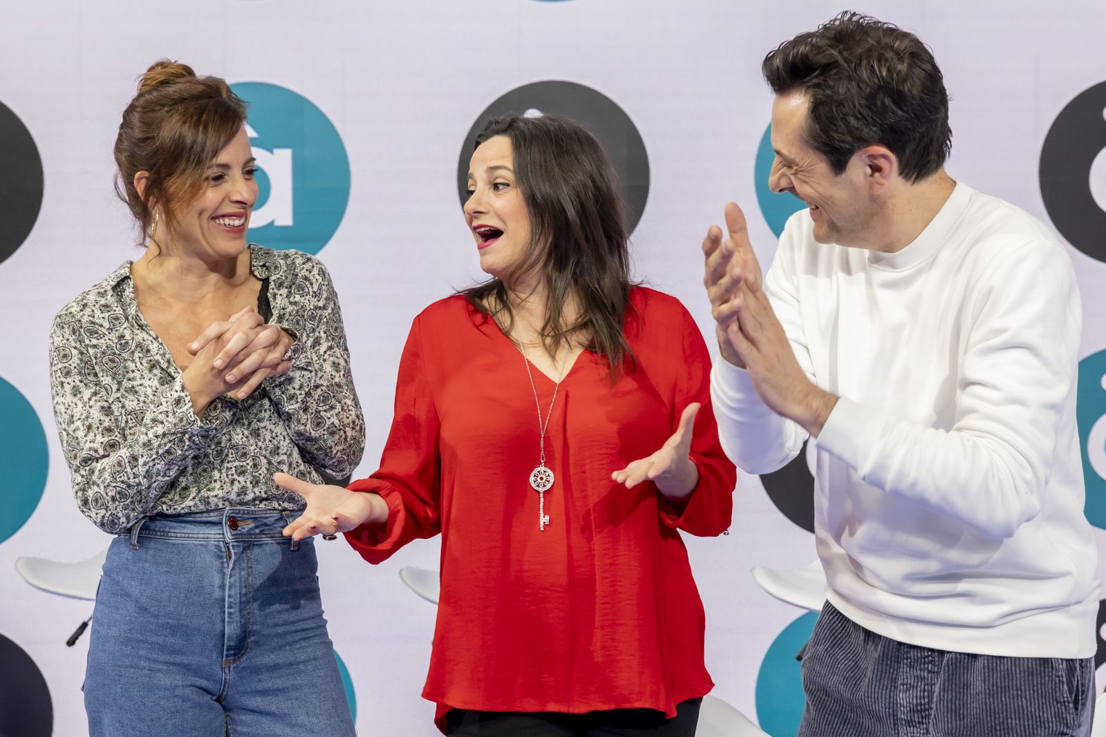 Una part de l'equip de l'Alqueria Blanca