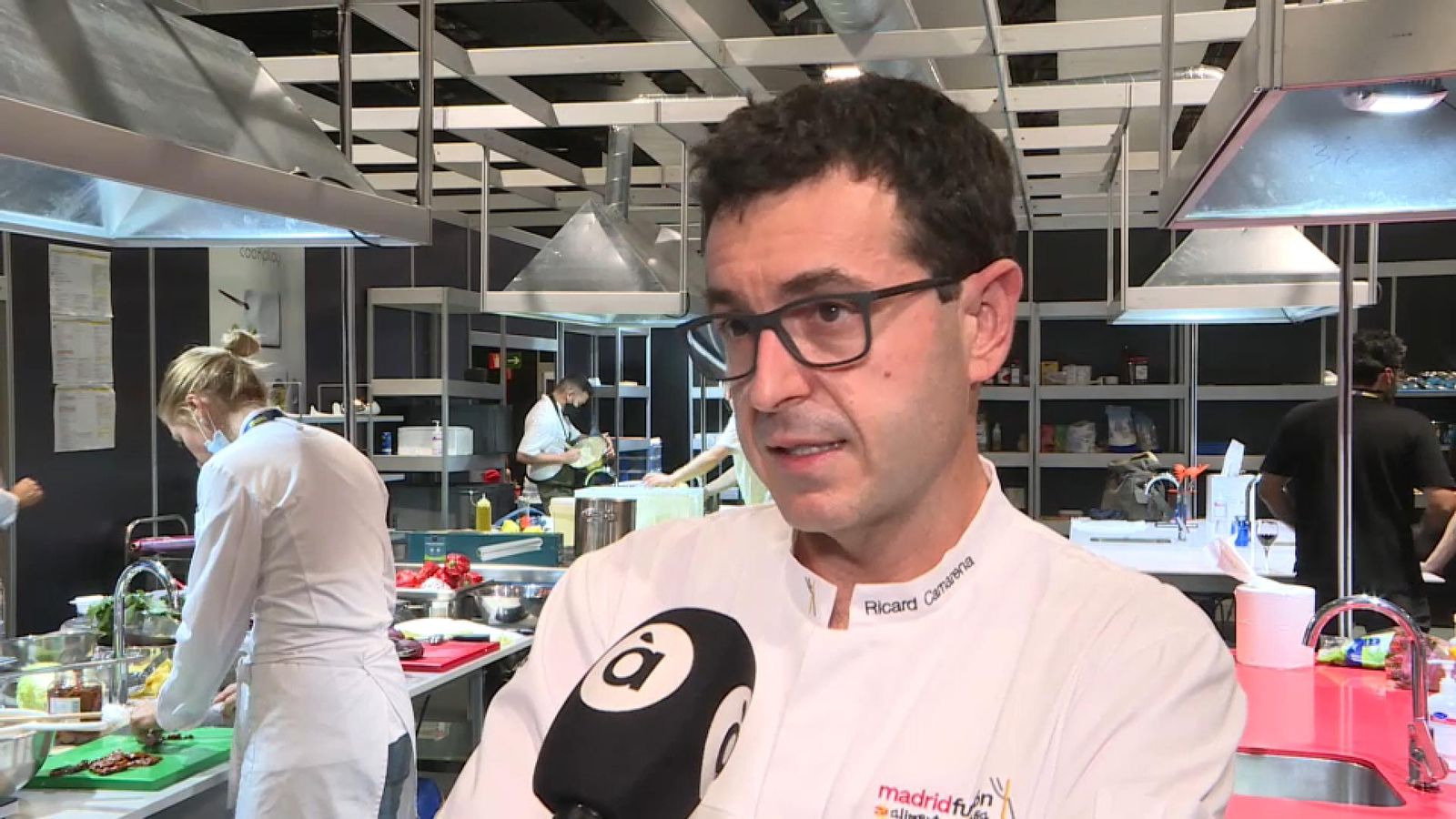 Ricard Camarena, en una entrevista a À Punt Notícies