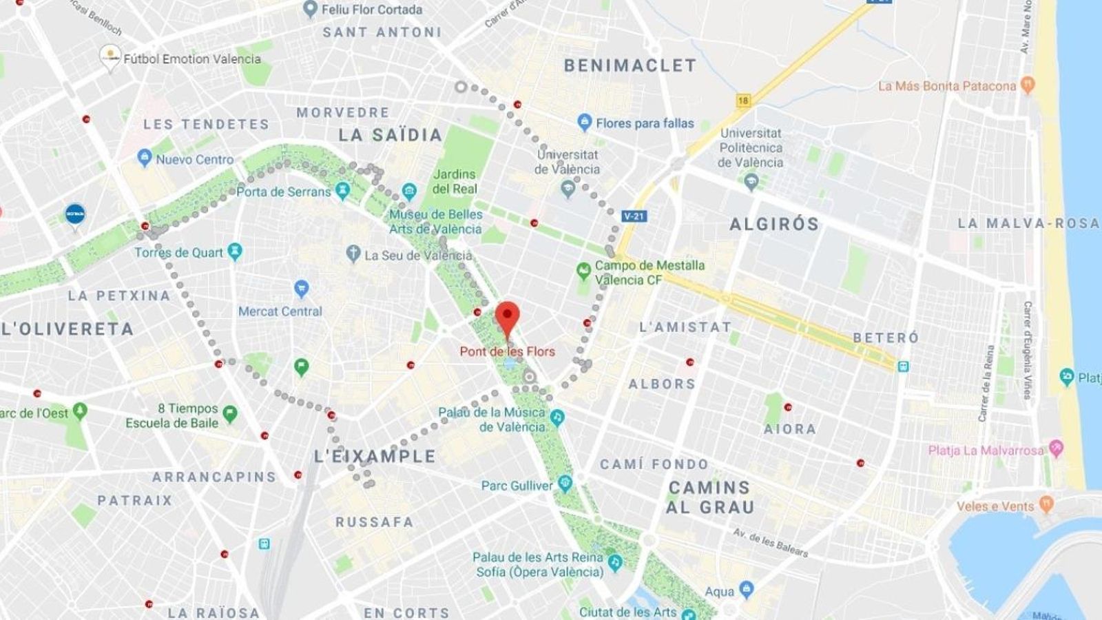 Les dones es desplacen en zig-zag i els homes en línia recta, segons la UPV