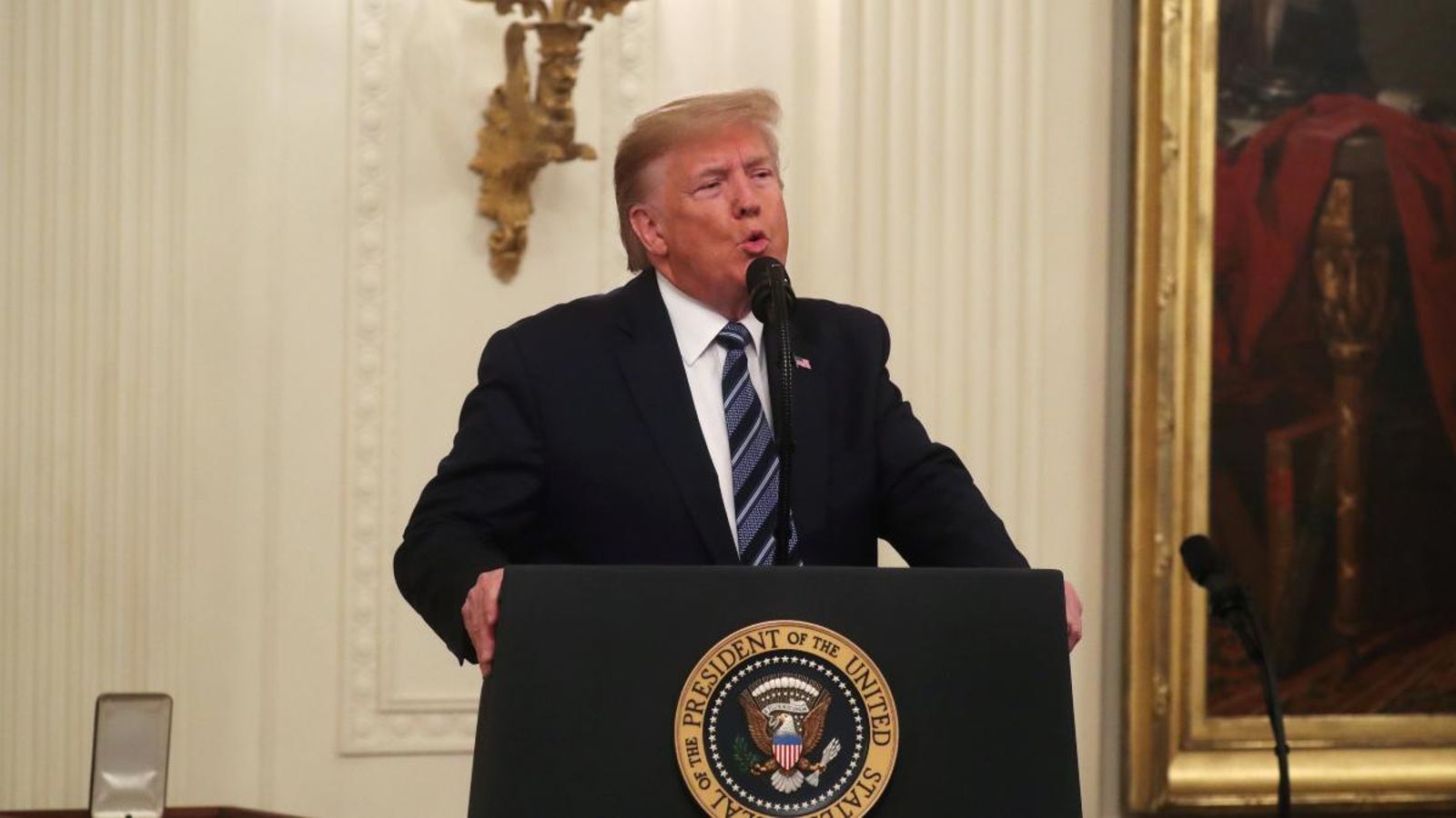 El president dels Estats Units, Donald Trump