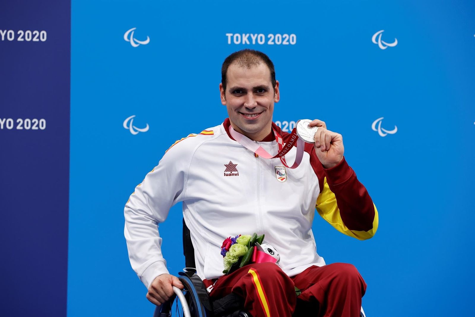 El nadador Toni Ponce aconsegueix la medalla de plata en 200 metres lliures