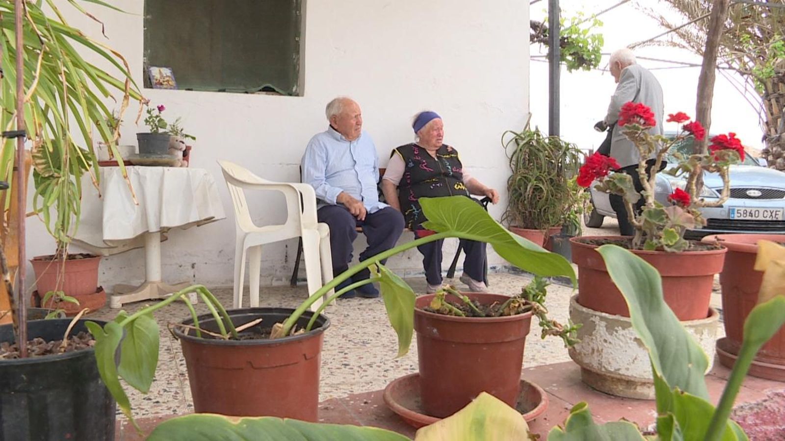 Ramón i Teresa, dos ancians de 89 i 85 anys d'Asp, pendents d'un desnonament d'ací a un mes