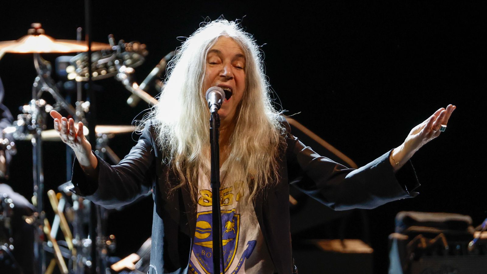 L'artista Patti Smith, en imatge d'arxiu