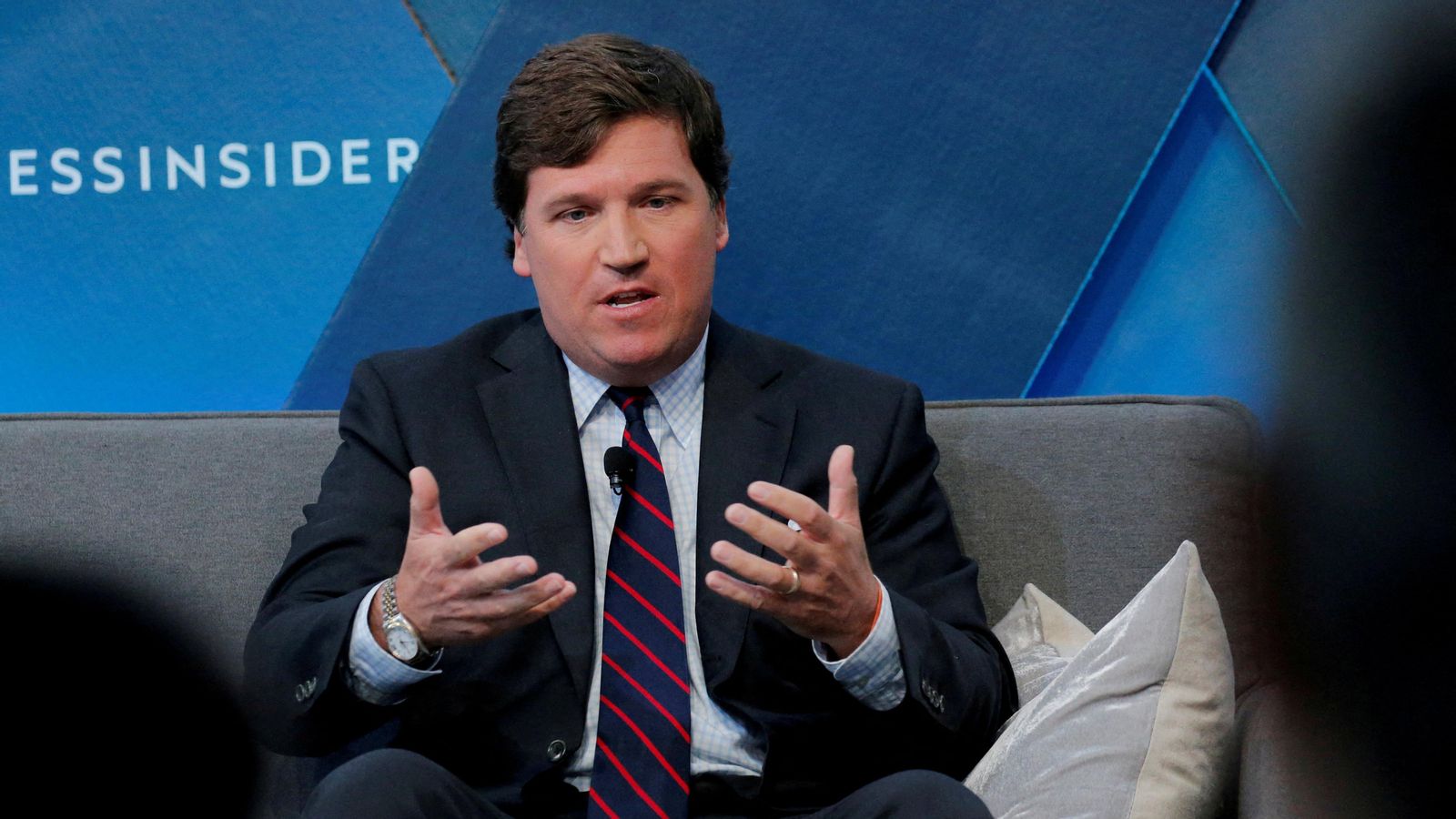 El presentador i periodista Tucker Carlson, en una imatge d'arxiu