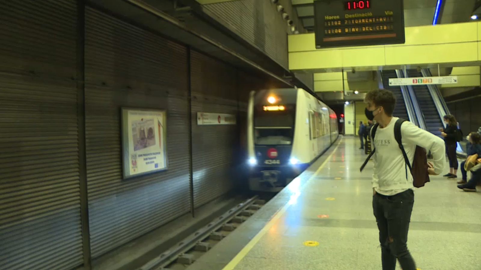 Imatge d'arxiu de l'estació de Colom