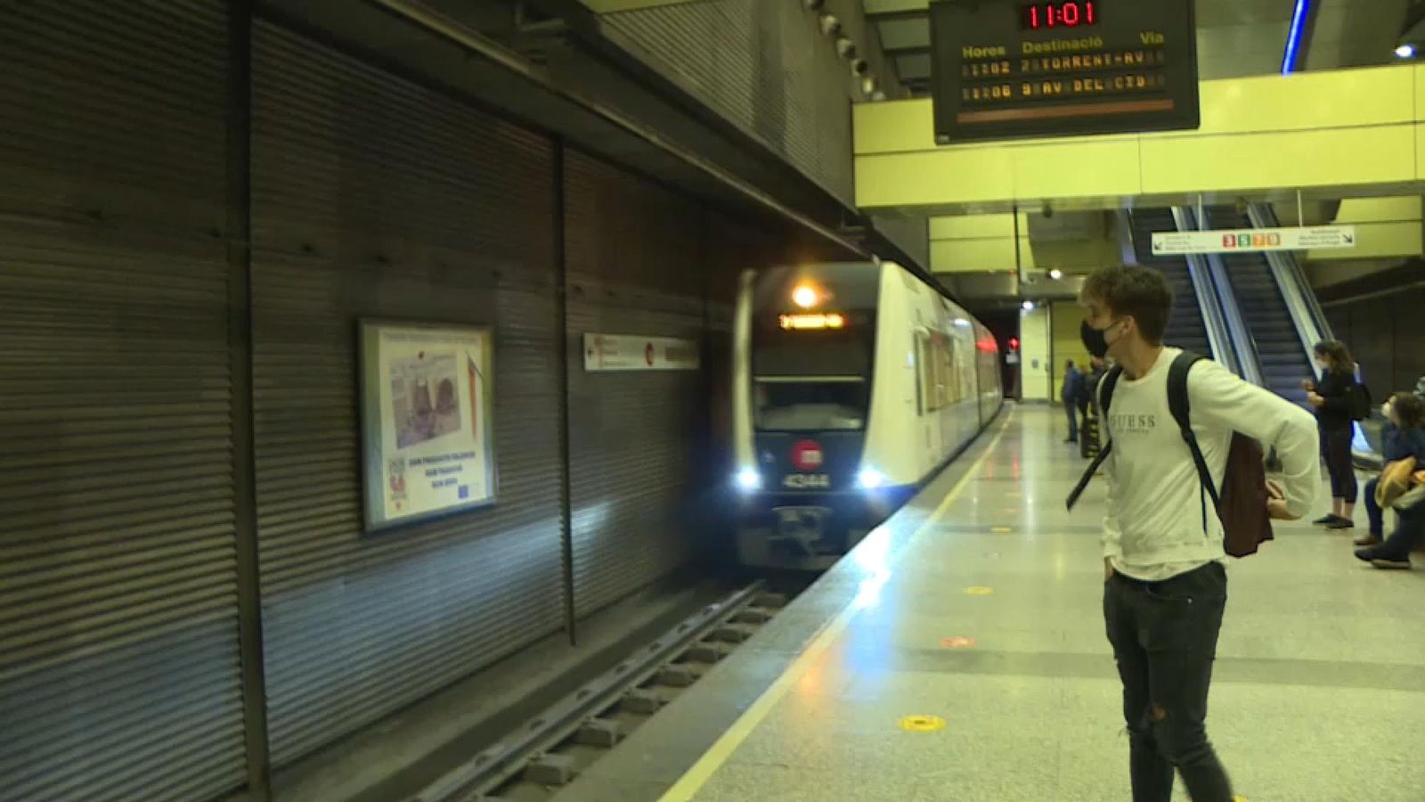 Imatge d'arxiu de l'estació de Colom