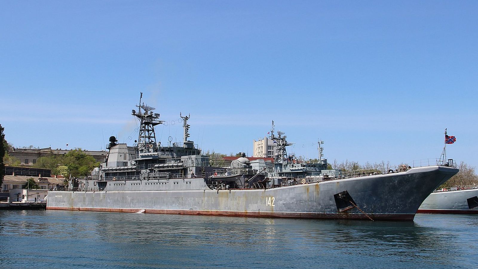 El gran vaixell de desembarcament rus Novocherkassk en una imatge d'arxiu