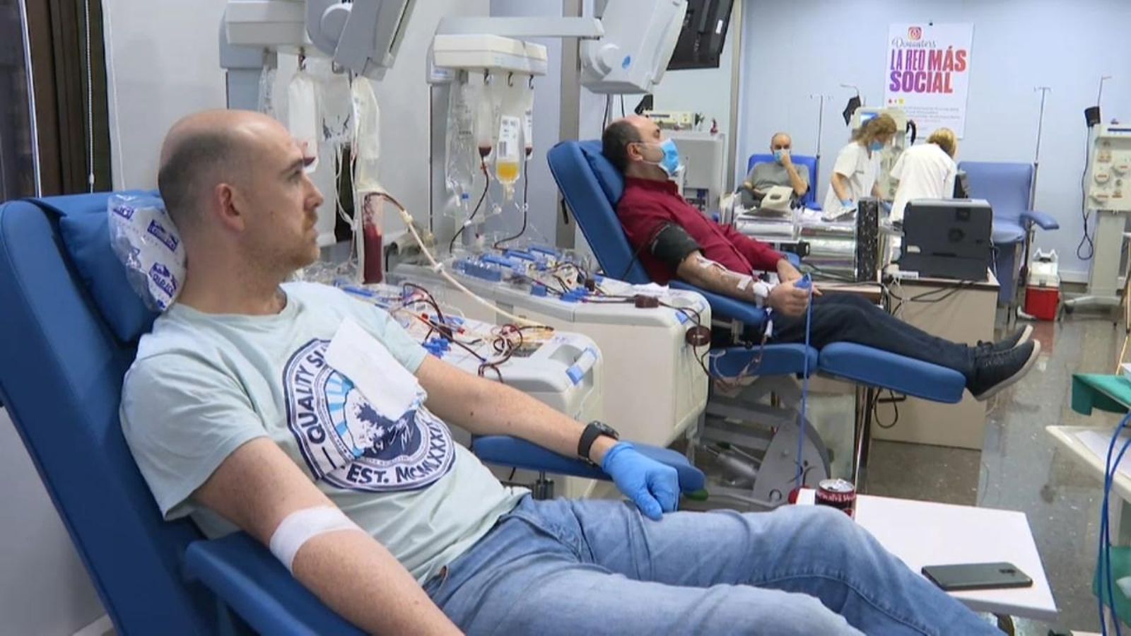 VÍDEO | Els centres de transfusions reben un 30% més de donacions solidàries