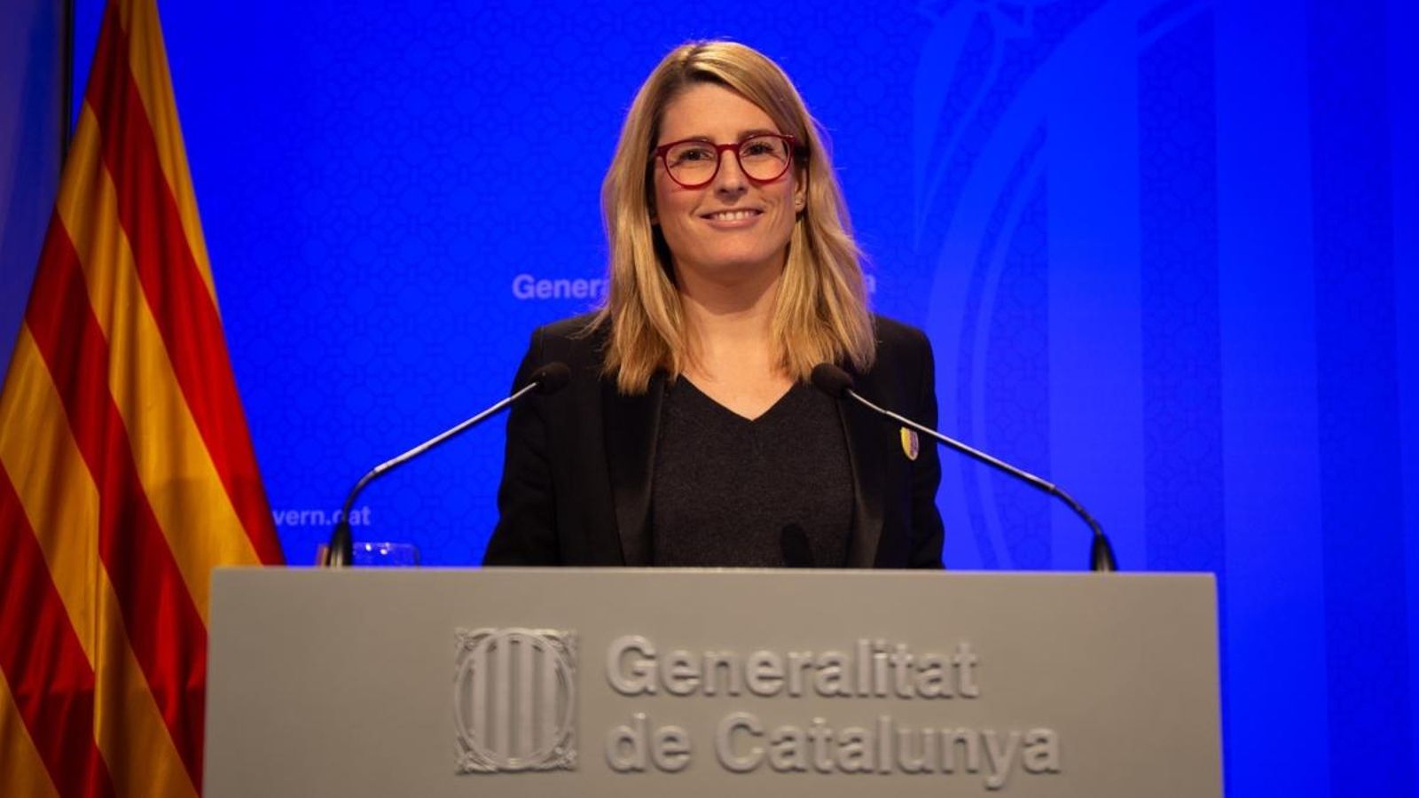 La portaveu del govern català, Elsa Artadi, en una imatge d'arxiu