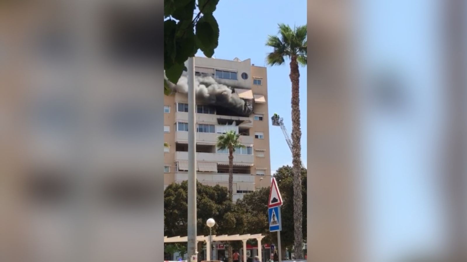 Imatges de l’incendi