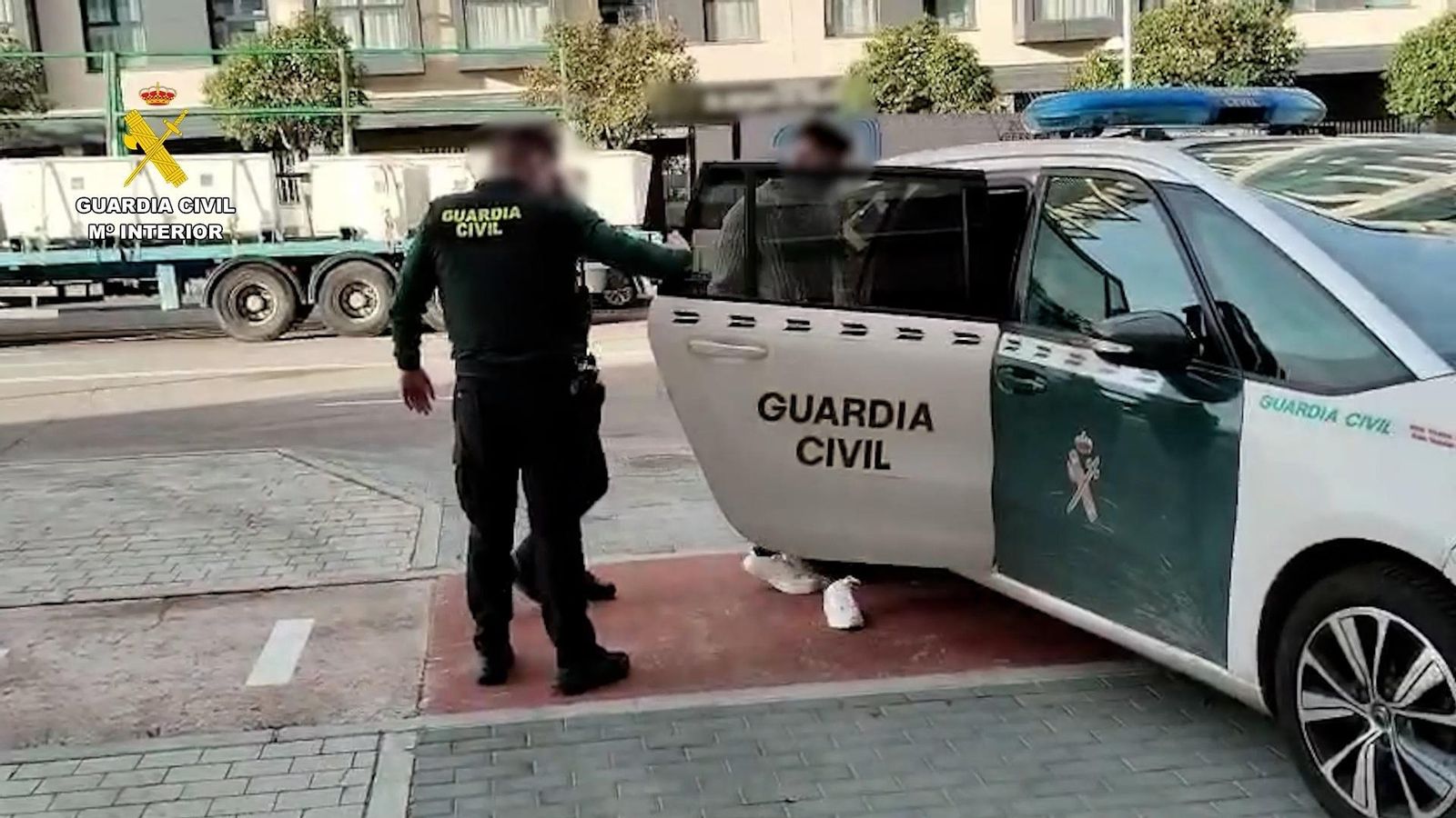 Un dels detinguts en l'operació