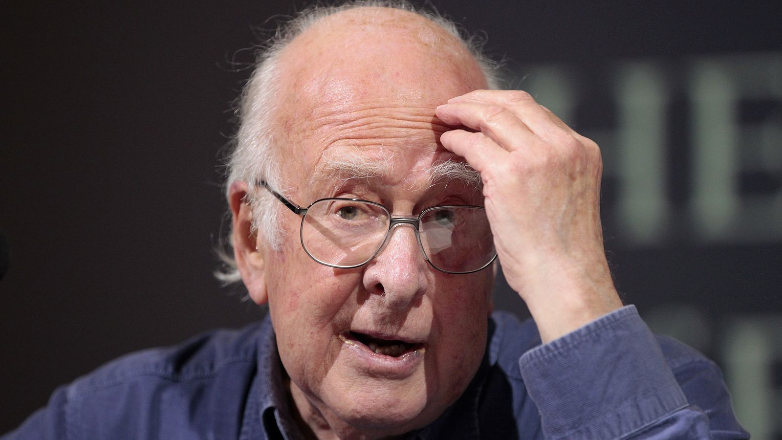 El premi Nobel Peter Higgs en una imatge d'arxiu