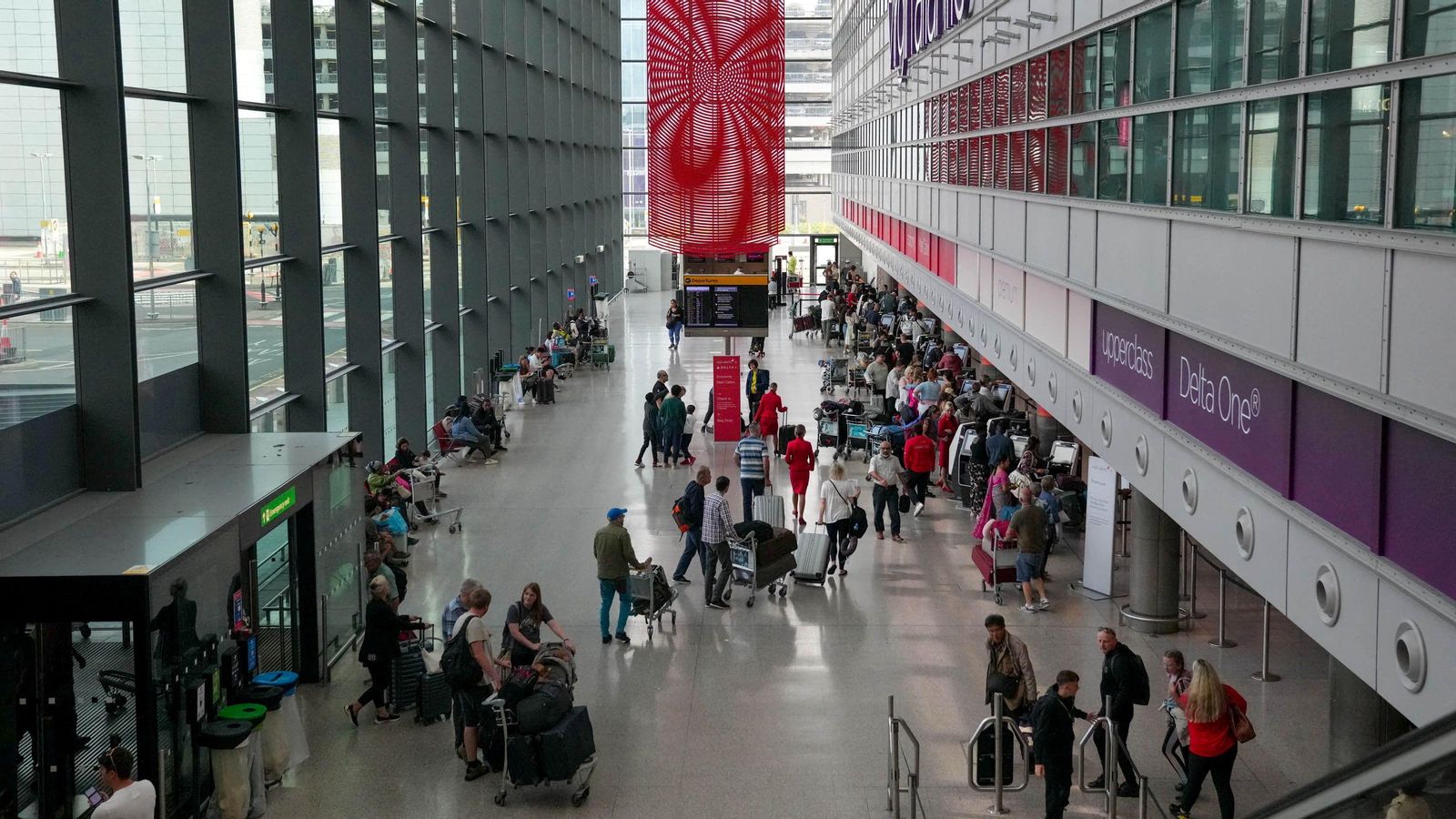 Imatge d'arxiu de la terminal 3 de l'aeroport de Heathrow