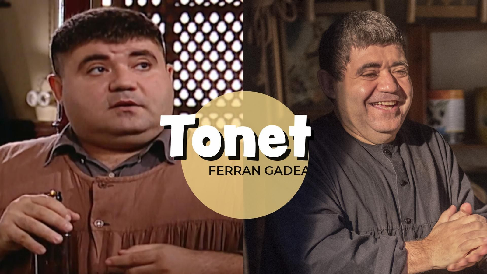 Ferran Gadea interpreta Tonet, un dels personatges més volguts de 'L'Alqueria Blanca'