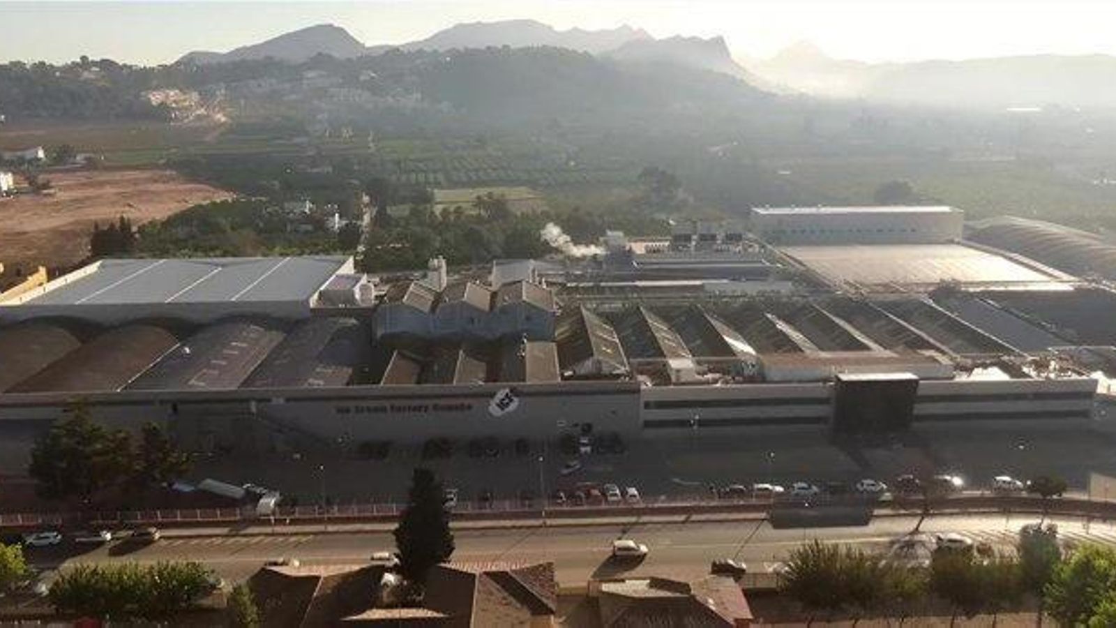 Vista aèria de la nau