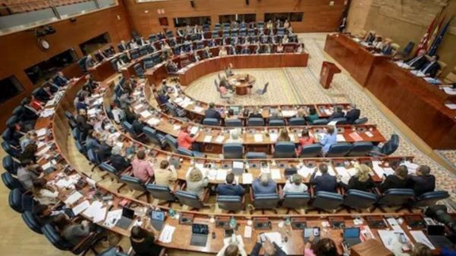 Hemicicle de l'Assemblea de Madrid