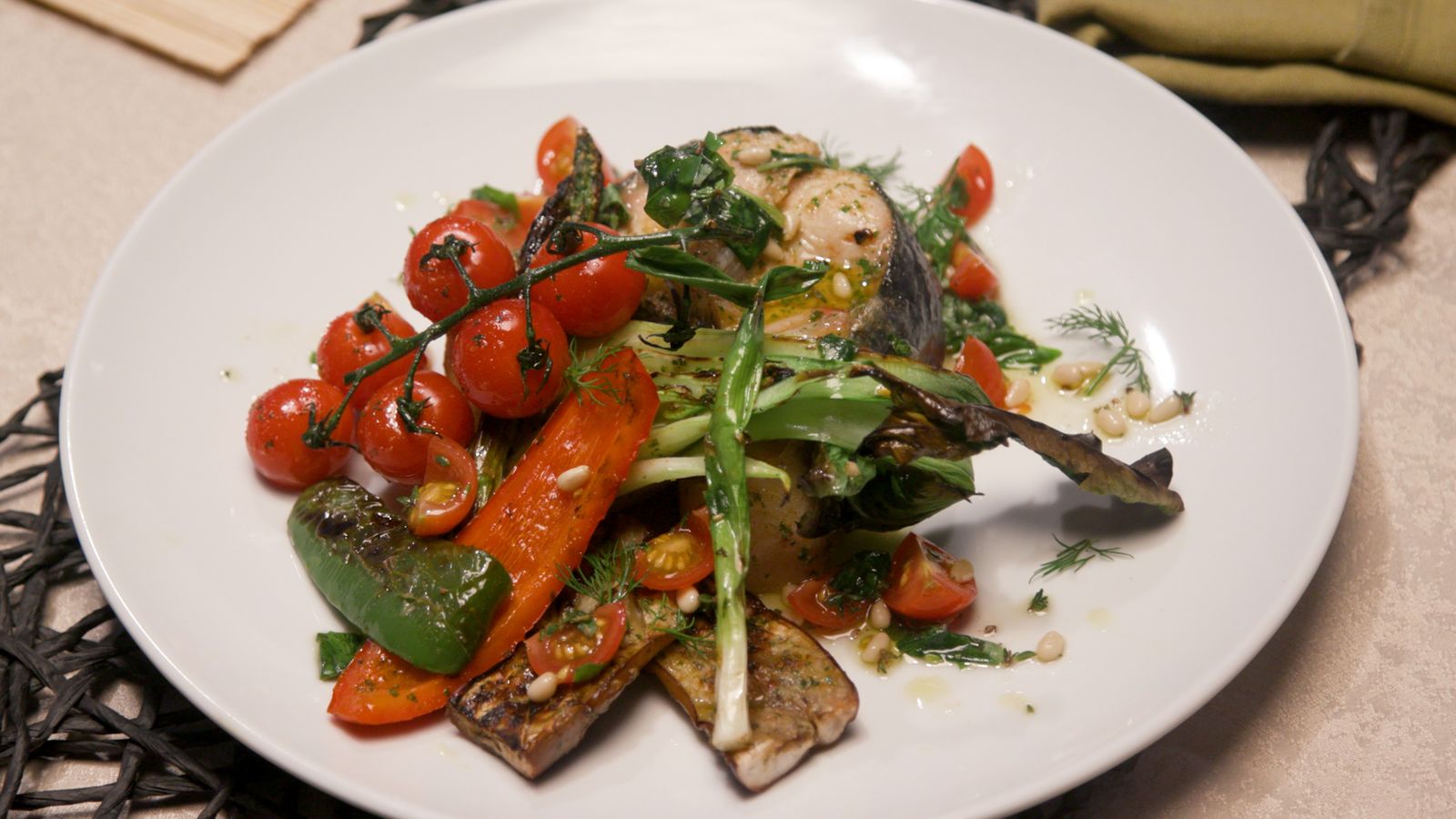 Esturió a la barbacoa japonesa