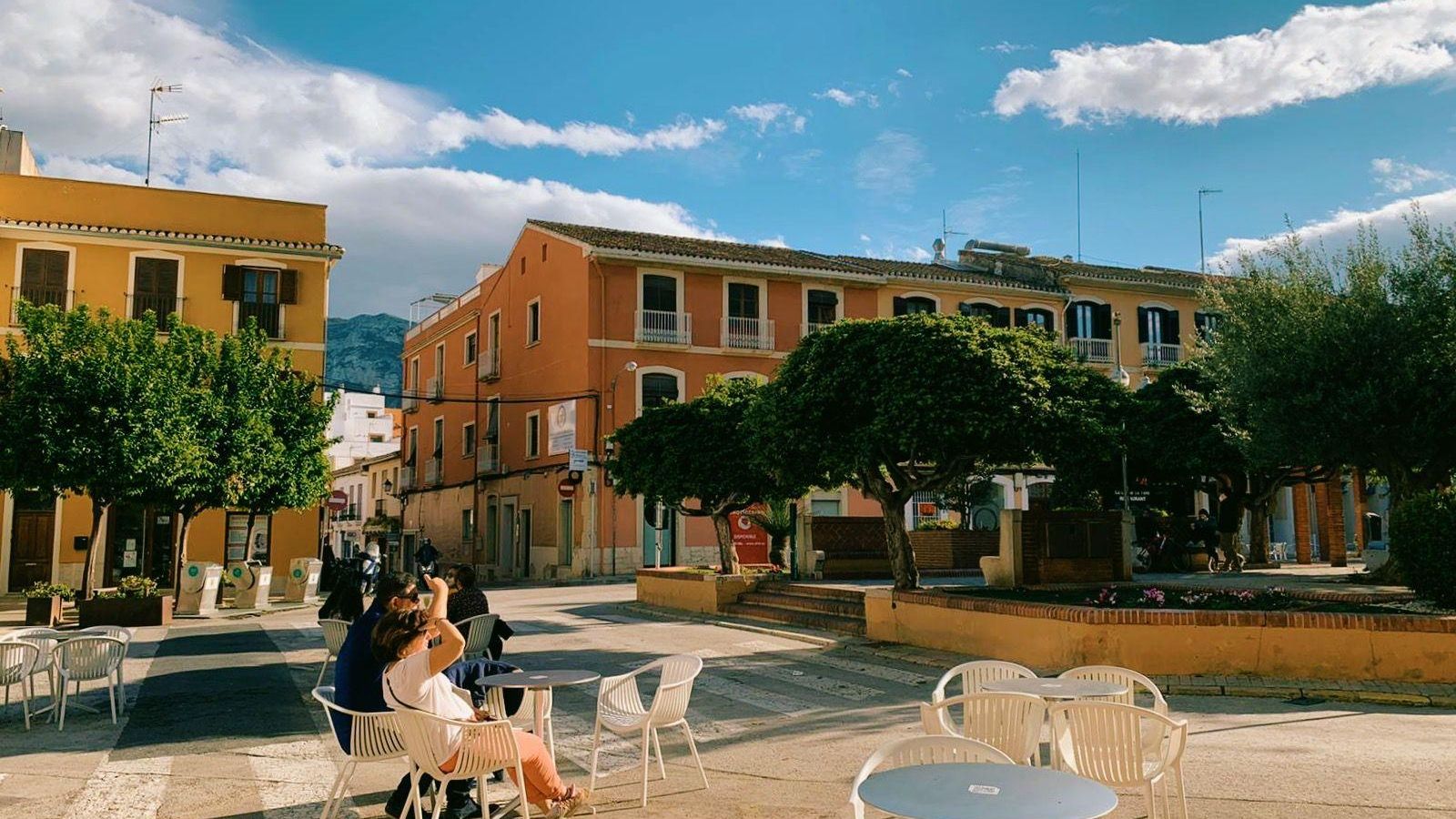 Centre de la ciutat de Dénia