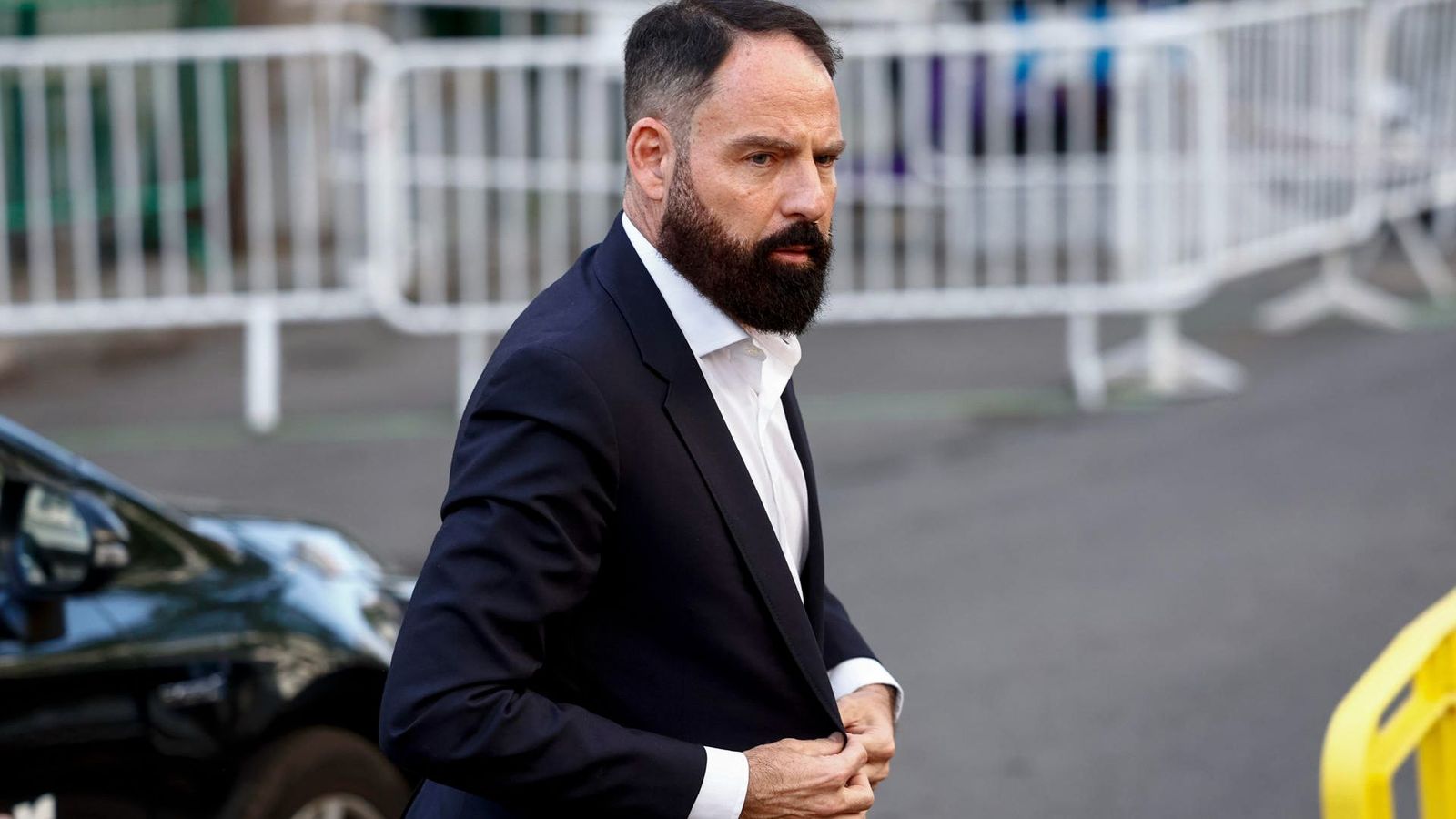 L'exgerent del Psoe, Mariano Moreno, en arribar al Suprem este dimecres