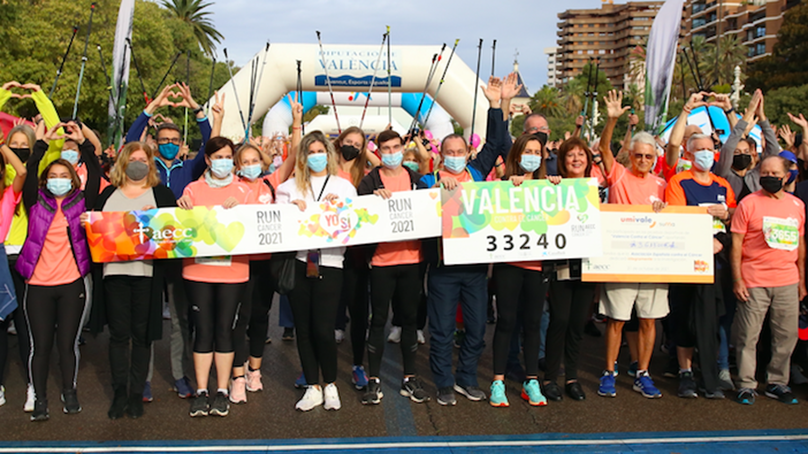 “València contra el Càncer” reuneix més de 6.600 persones i recapta 33.240€ per a investigació
