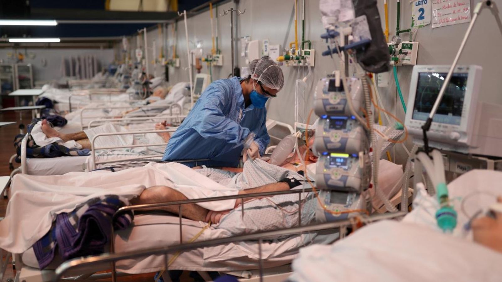 Hospital a la ciutat de Sao Paulo al Brasil