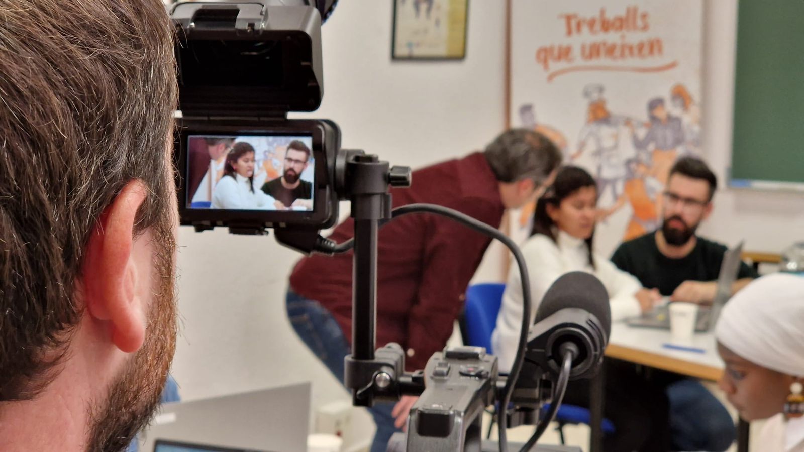 Un moment de la gravació del programa 400