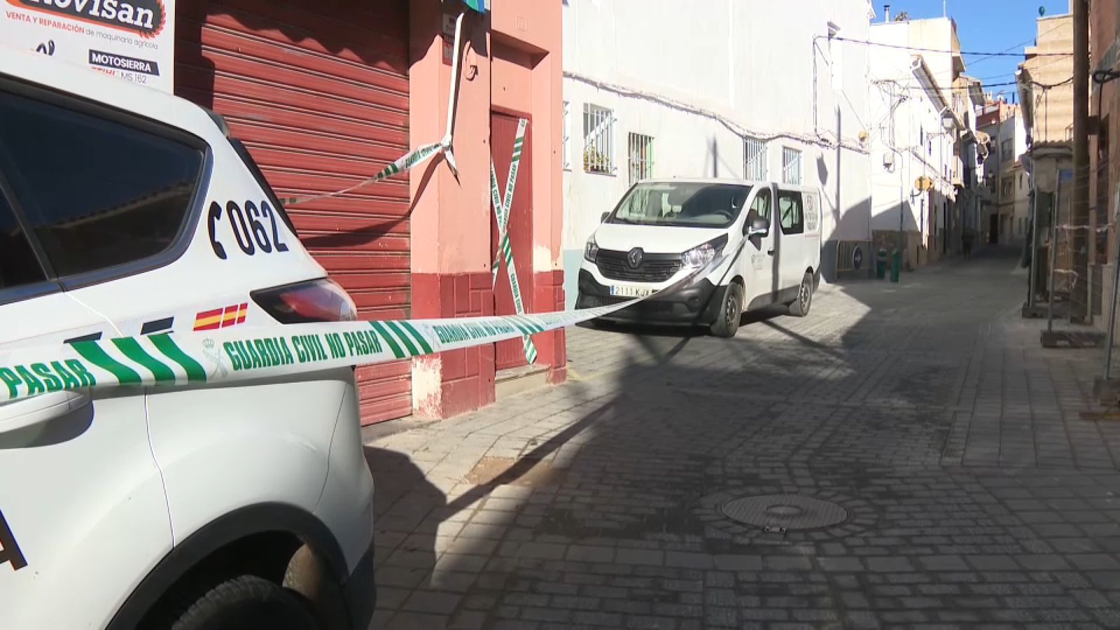 Casa de Chiva on vivien els dos amb la seua filla i on van tindre llocs els fets