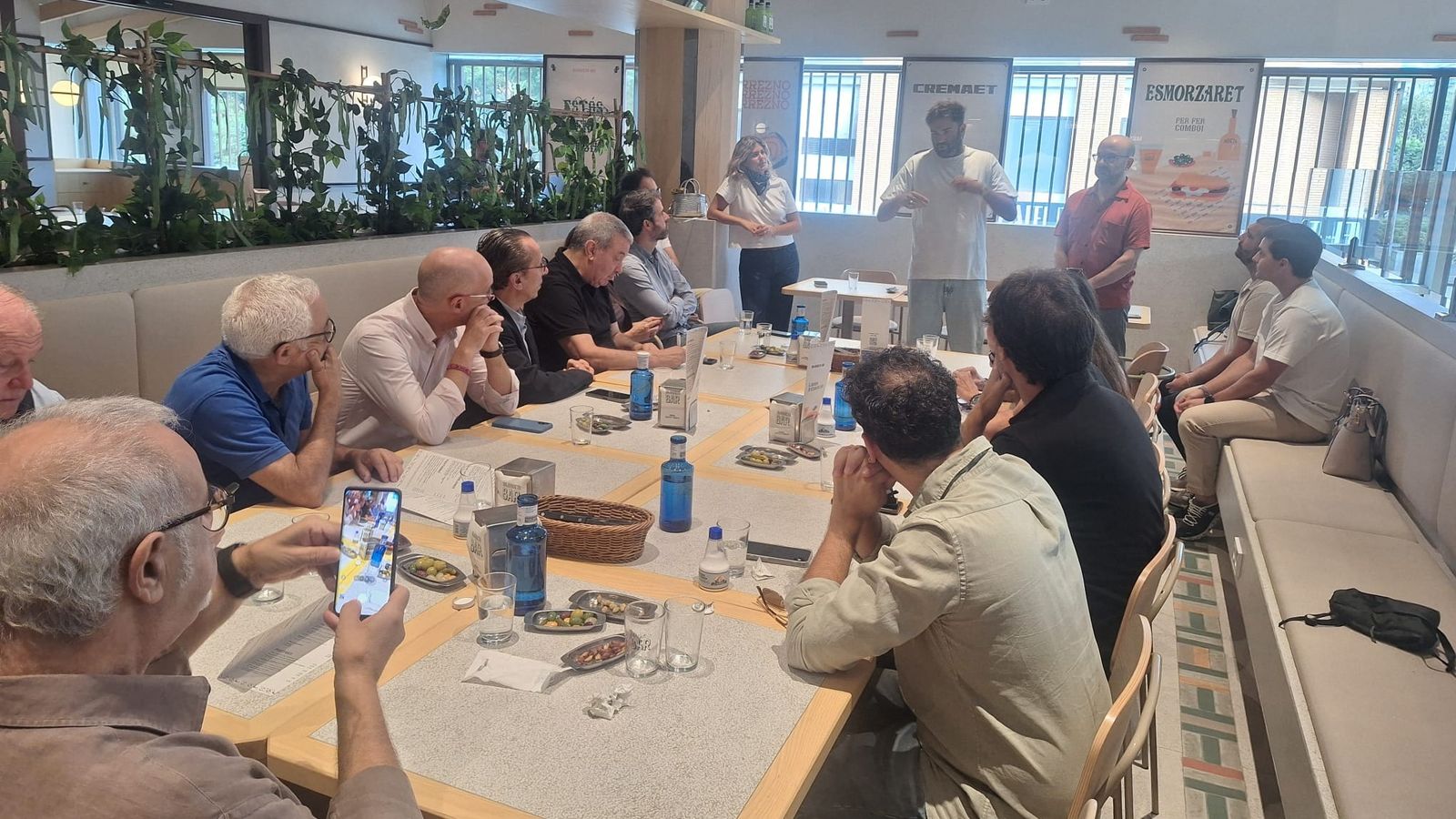 Manuel Algarra a la presentació del concurs