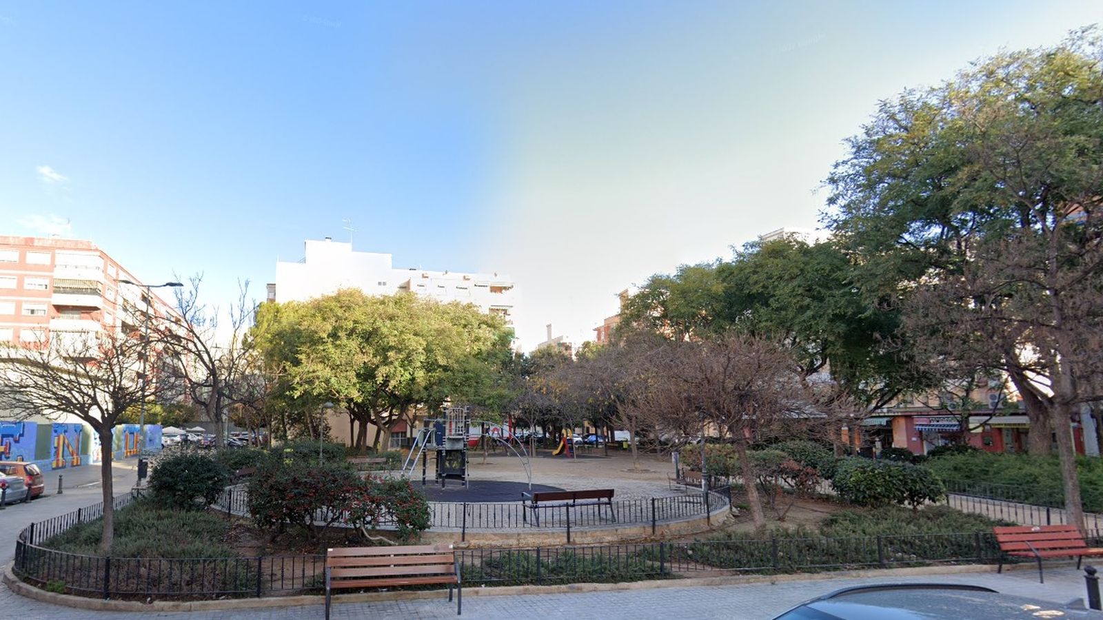 La plaça Doctor Berenguer Ferrer de València