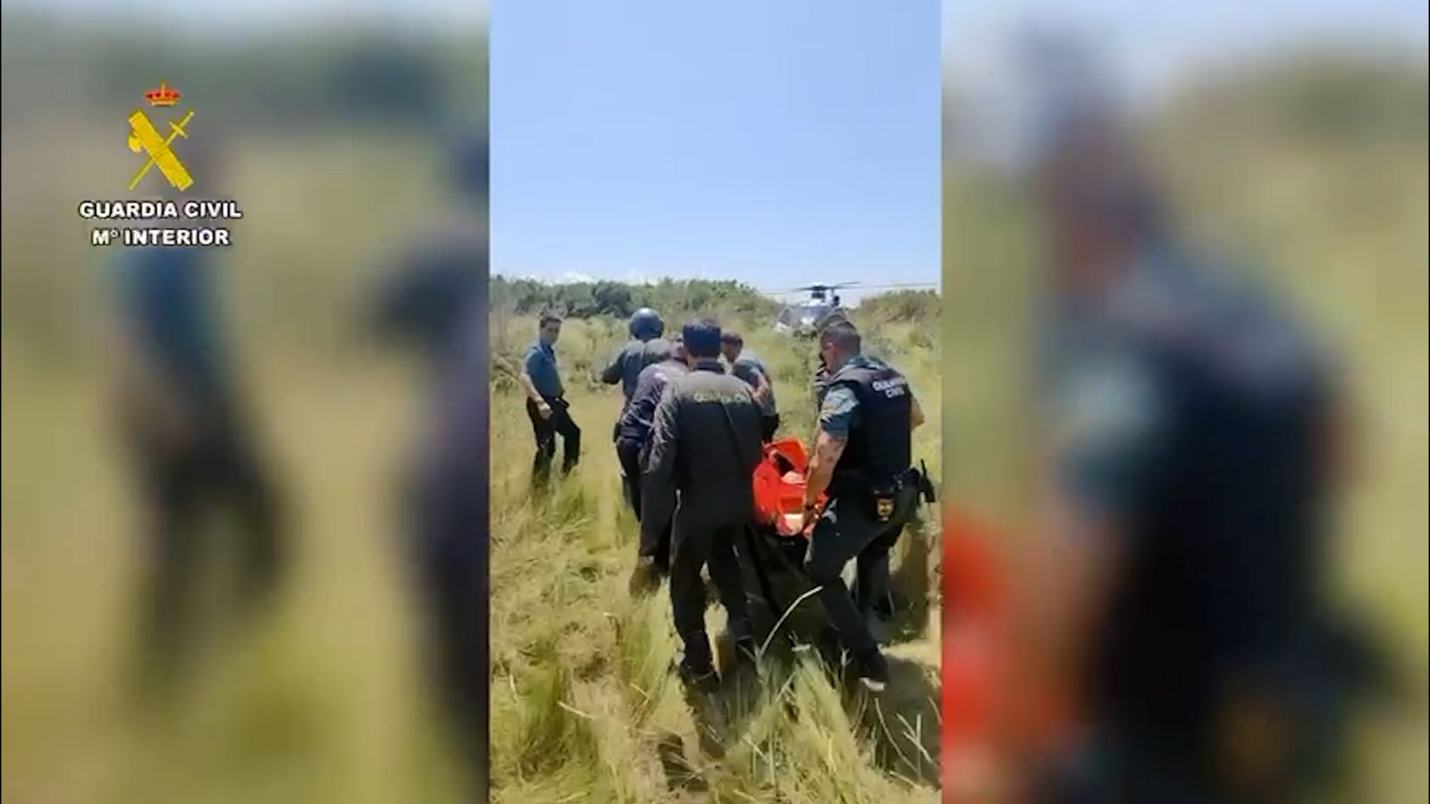 La Guàrdia Civil rescata un home amb Alzheimer que s'havia perdut a Miramar, la Safor